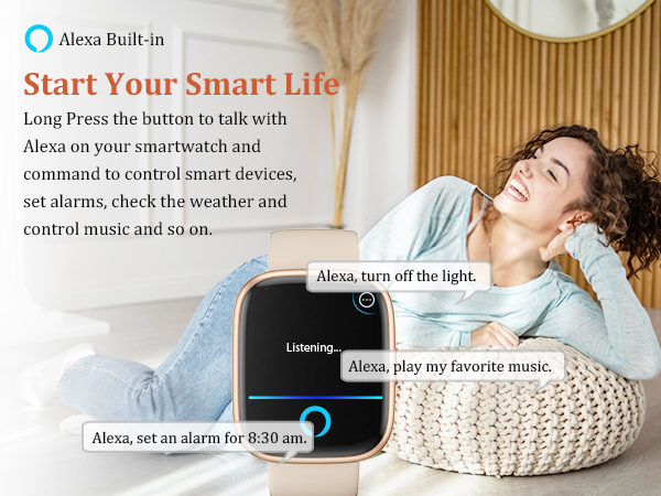 Alexa Built-in Smart Watch