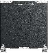 Creality K1C Build Plate 235x235mm Textured PEI Sheet: Flexible Spring Steel Magnetic Platform Pl...