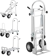 4 in 1 Design 1000 lbs Capacity, Heavy Duty Industrial Collapsible cart