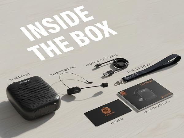 Portable Voice Amplifier Inside The Box