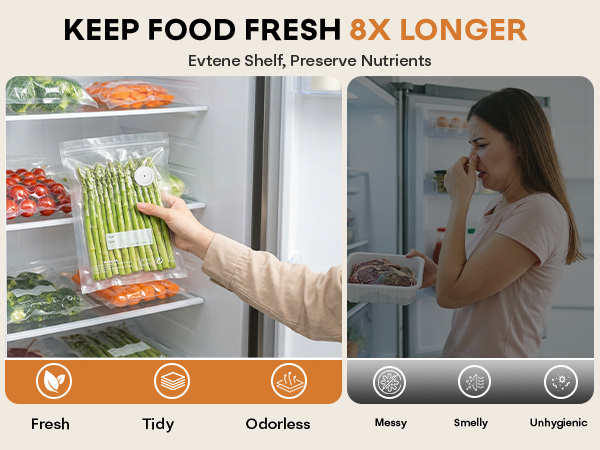 MZROT 1800mAh Cordless Vacuum Sealer for Food
