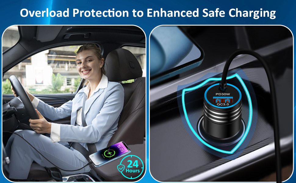 usb c car charger