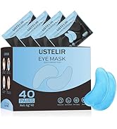 USTELIR Under Eye Patches, 40 Pairs Eye Mask for Dark Circles, Puffy Eyes, Undereye Bags,Wrinkles...