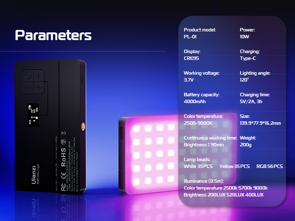 light stick lighting for photoshoot light for pictures rgb led lights newmowa light