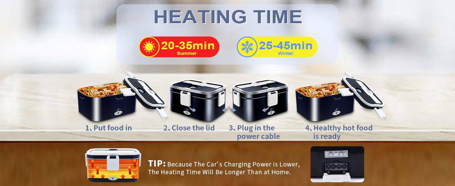 1.8L electric lunch box 
