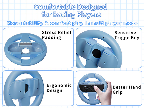 Steering Wheel for Nintendo Switch 2
