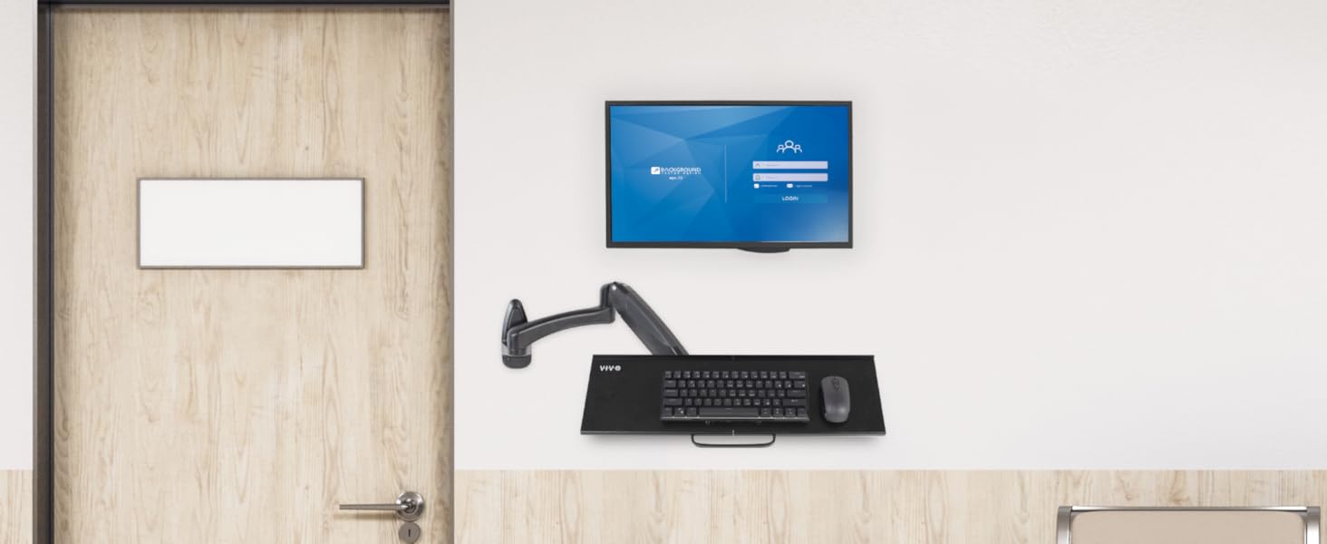 KEYBOARD TRAY WALL MOUNT