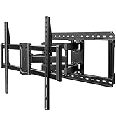 USX MOUNT Full Motion TV Wall Mount for Large TVs 37-90 Inch up to 150 lbs, Pre-Assembled Wall Mo...