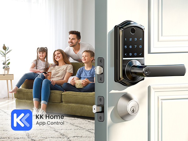 keyless entry door lock deadbolt 