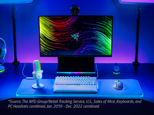 Razer Seiren V3 for PC computer iphone podcast blue yeti rode hyperx steel series lavalier lapel JBL
