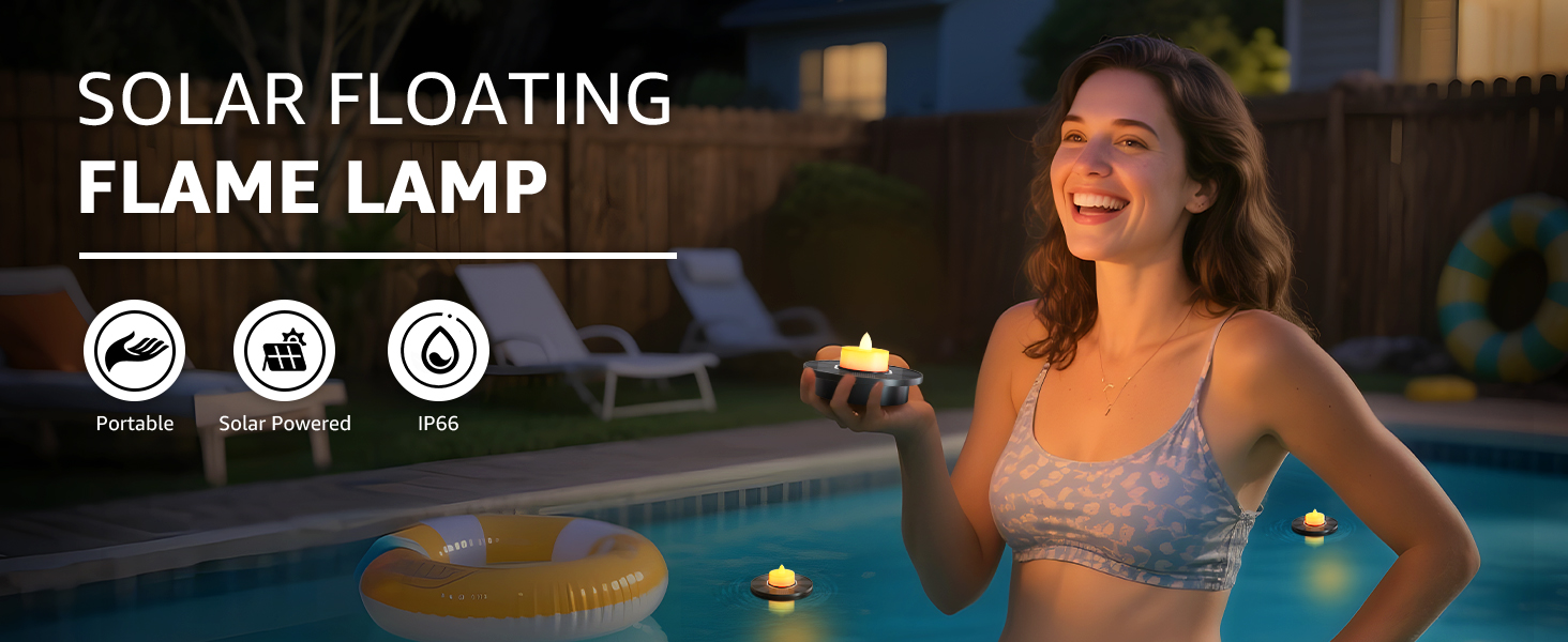floating pool lights