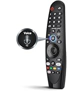 Voice Magic Replacement for LG-Smart-TV-Remote, AN-MR20GA for LG Smart TV Magic Remote, with Voic...