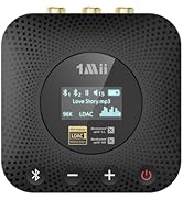 1Mii B06HD+ Hi-Res Bluetooth 5.1 Music Receiver for Home Stereo w/LDAC, Hi-Fi Bluetooth Adapter w...