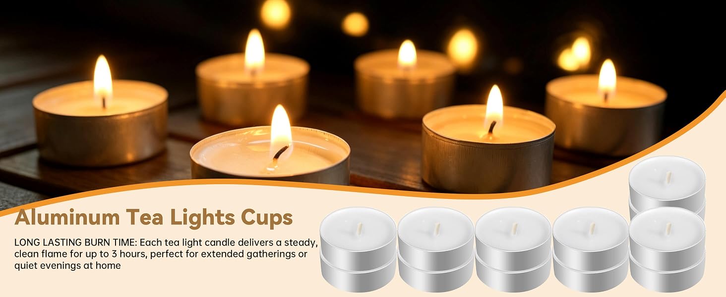 tea lights candles