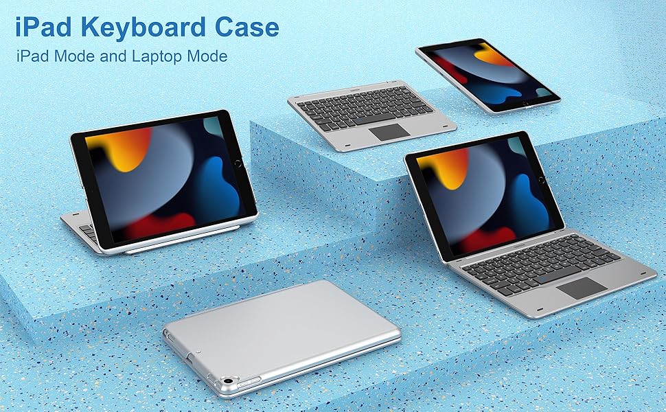 HB245T-10.2 iPad 9 Keyboard Case 3