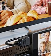 DigitPro VHS to Digital Converter 3.0, 5" Large Screen Video to Digital Converter, 4K HD Convert ...