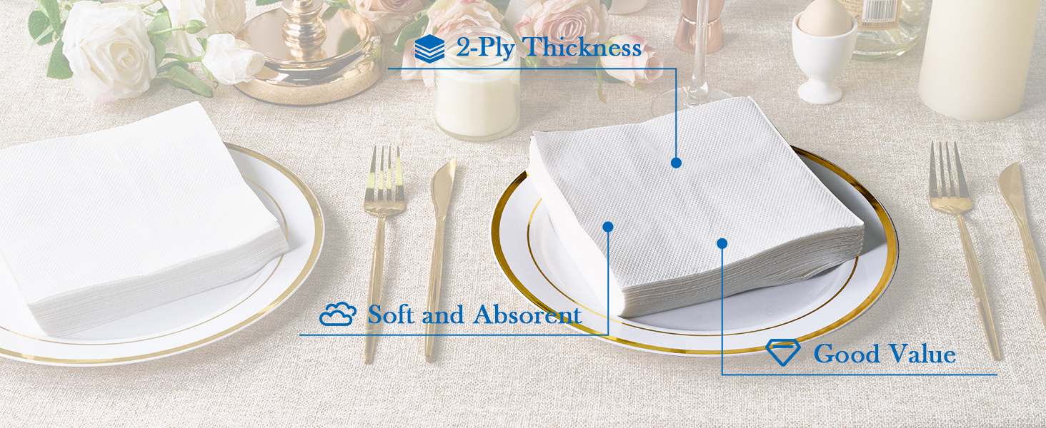 disposable paper napkins