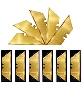 Harita Utility Knife Blades, 60 Pack Standard Replacement Blades for Heavy Duty Utility Knives an...