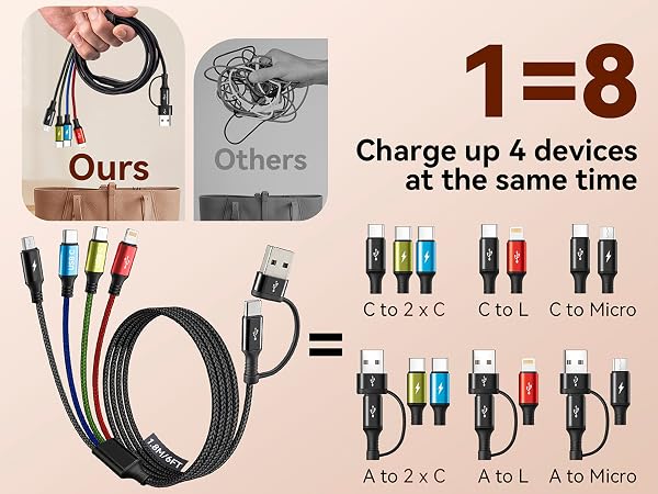 micro usb c charging cable