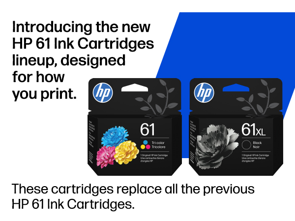 original hp 61 tri-color standard ink cartridge