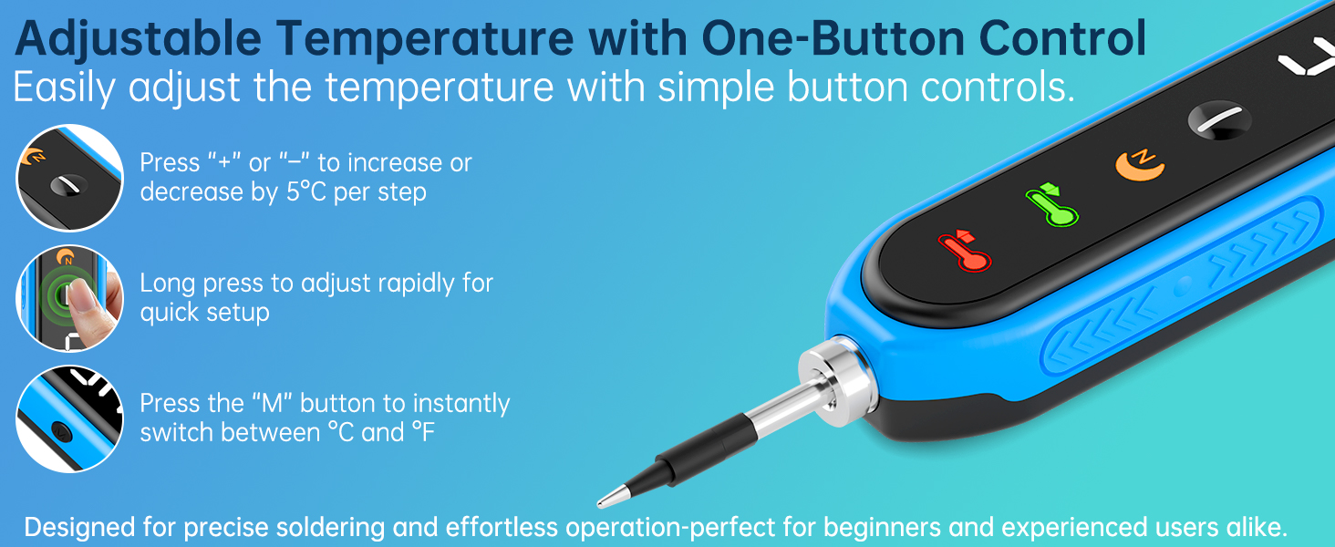 portable soldering iron