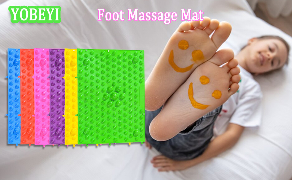 YOBEYI Foot Massage Mat Acupressure Mat