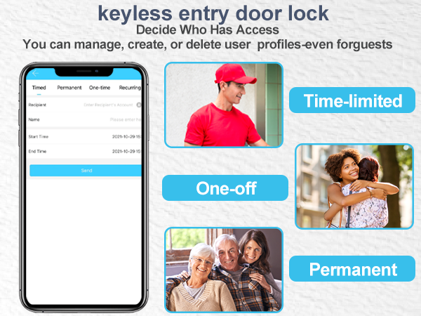 keyless entry door lock