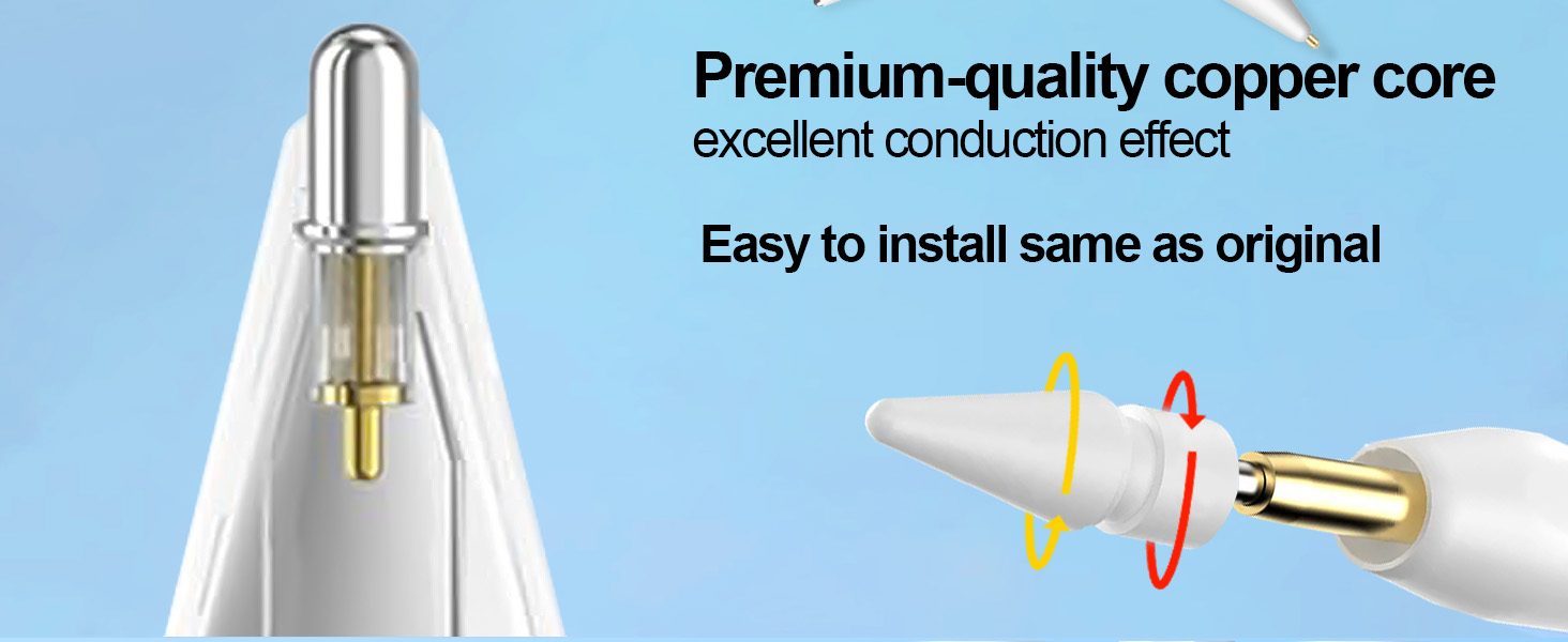 BLEBLE replacement tips for apple pencil 