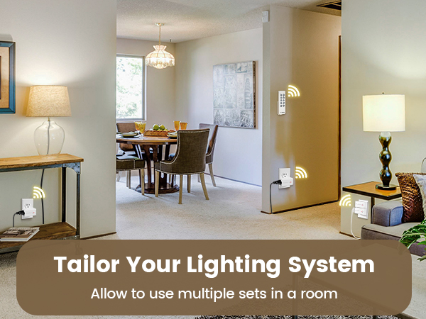 wireless remote control outlet