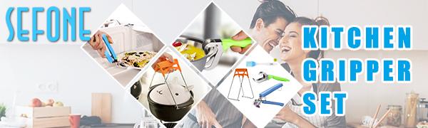 SEFONE KITCHEN GRIPPER SET