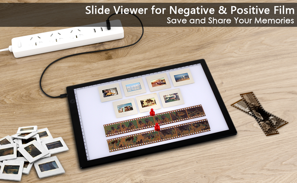 Slide Viewer LED Light Box