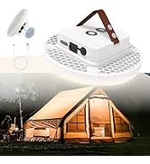 Tent Light Rechargeable Hanging Flashlight Ultra Bright Led Camping Lantern with Waterproof Porta...