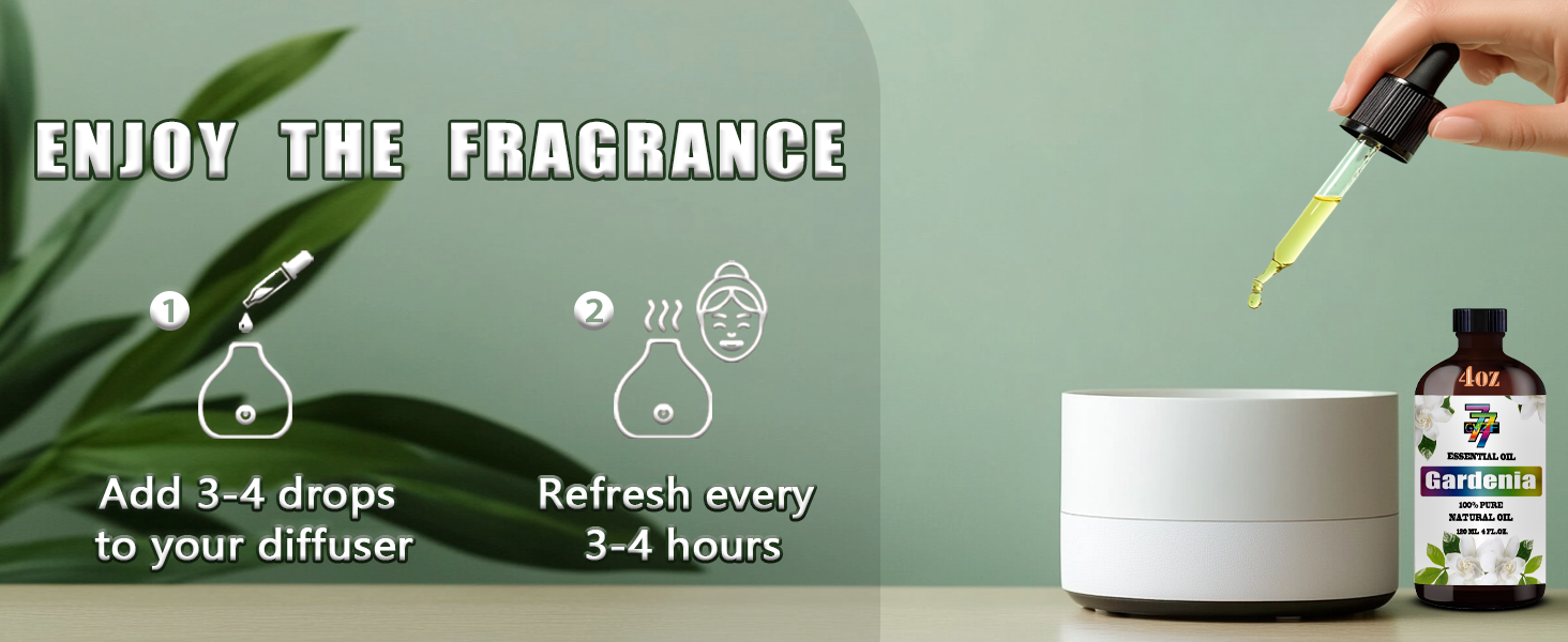Steps to use the diffuser