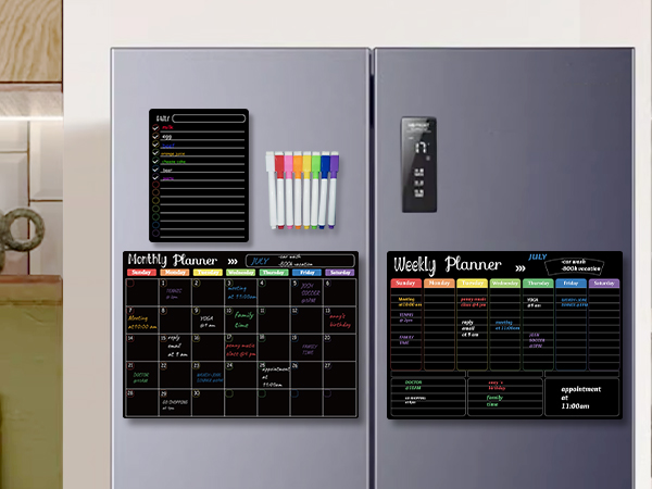 Magnetic Dry Erase Calendar