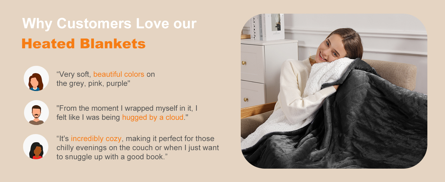 heated throw blanket