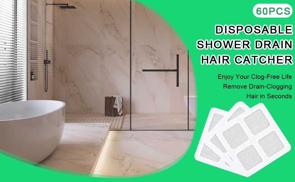 DISPOSABLESHOWER DRAINHAIR CATCHER