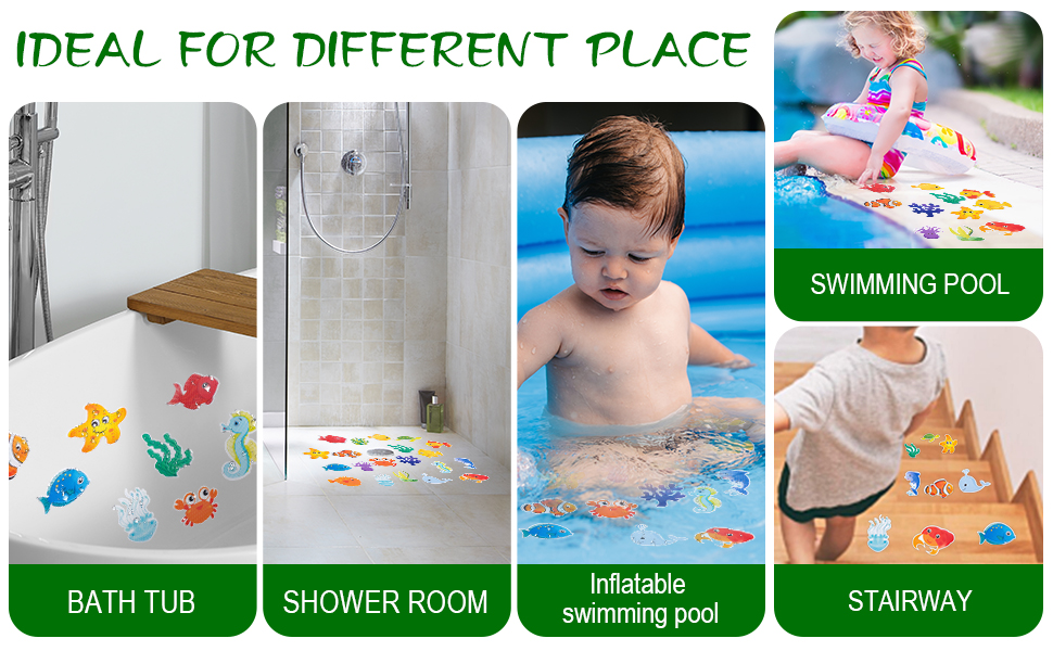 tub non slip stickers