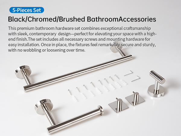 Bathroom Hardware Set