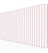 ohisxiacy Pink Striped Desk Mat Cute Pastel XXL Large Gaming Mouse Pad Desk Pad Kawaii Aesthetic ...