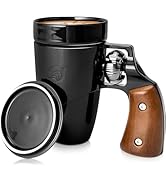 Pukomc Gun mug,Ceramic Coffee Mug,Fathers Day Dad Gifts, Birthday Gifts for Men and Women Revolve...