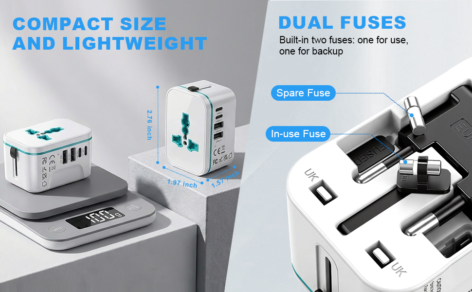 compact size and lightweight