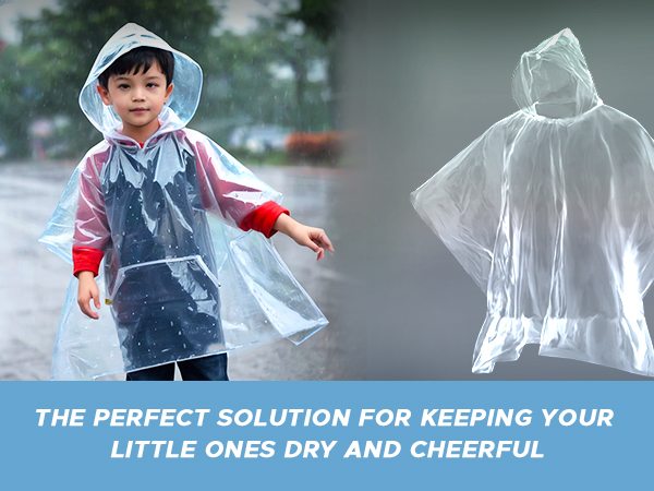 Rain ponchos