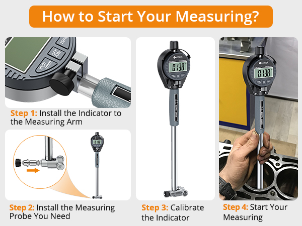 digital dial bore gauge
