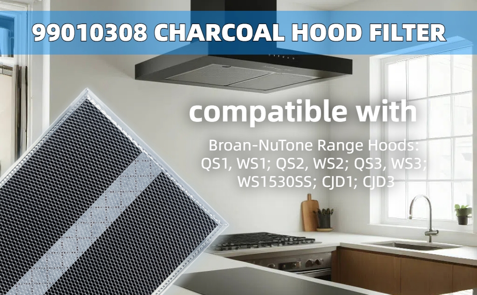 S99010308 Range Hood Charcoal Filter