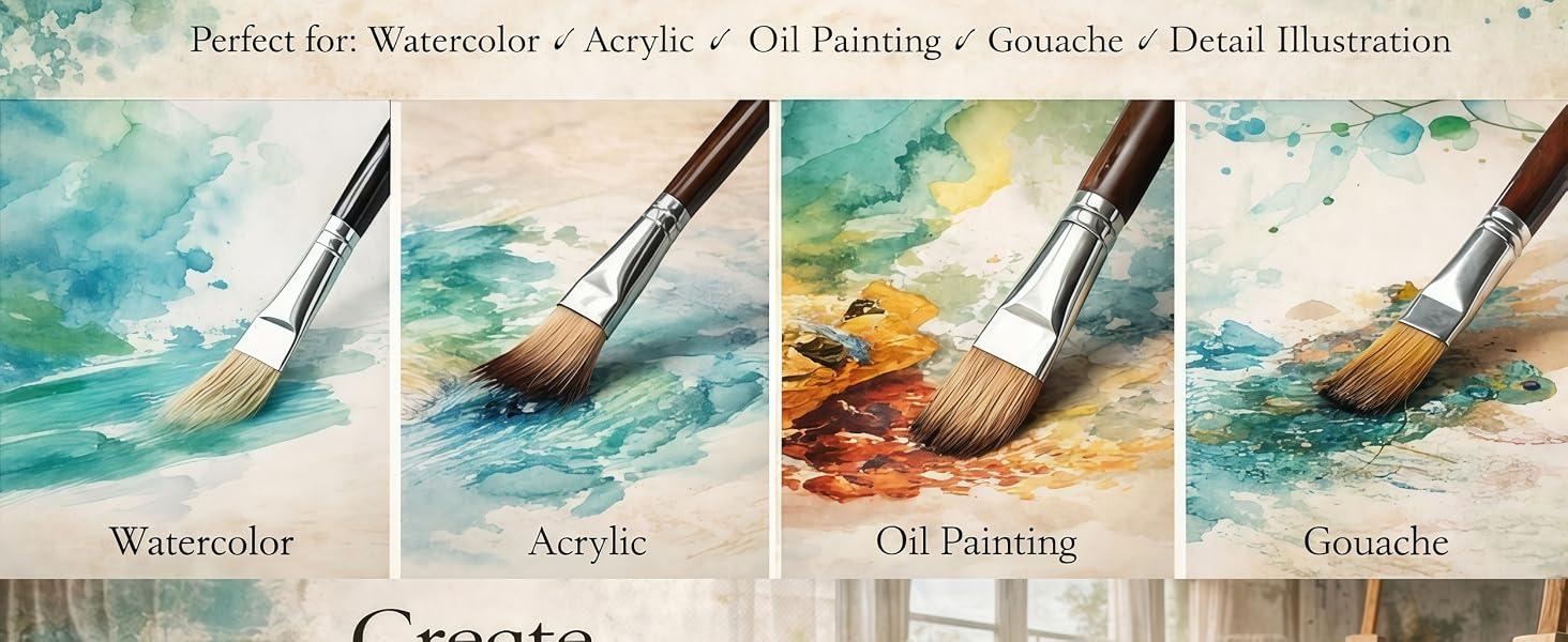 acrylic paint set