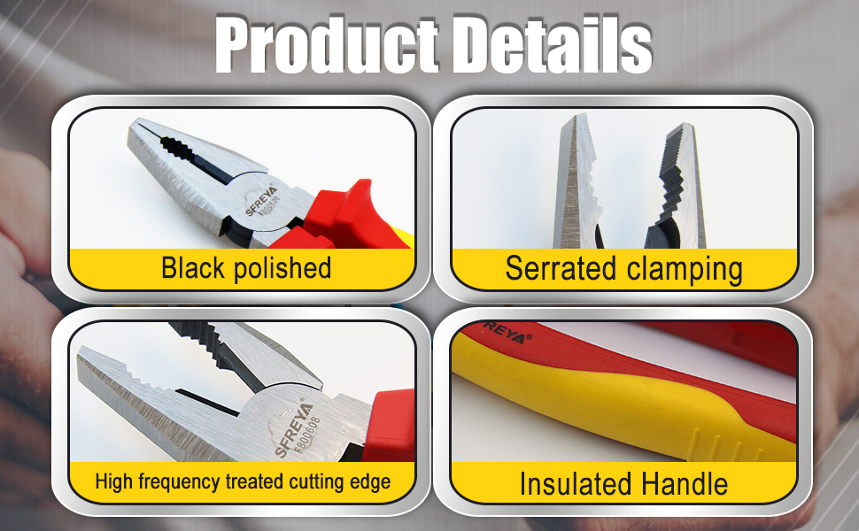 INSULATED COMBINATION PLIERS