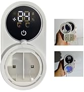 callngnuo Wall-Mounted Toothbrush Holder for Bathrooms, Auto-Sensing Cover, Cleaner, Air-Drying F...