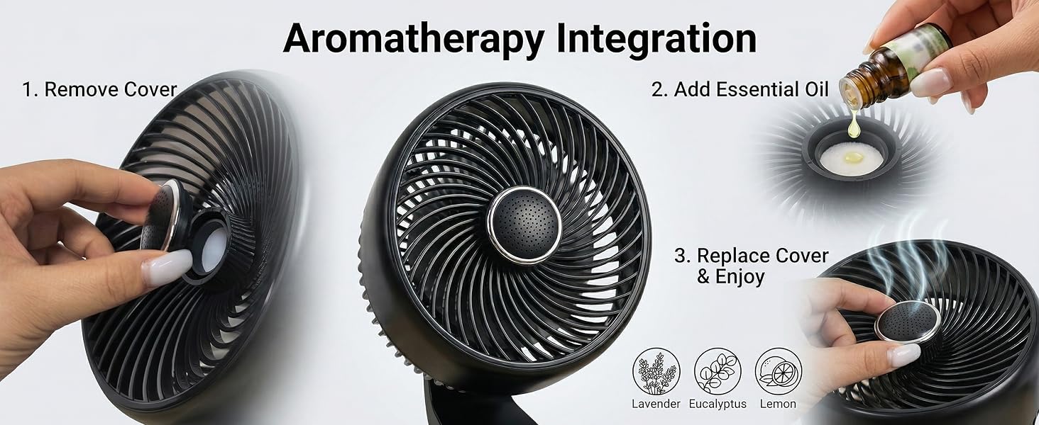 We’re including a free aroma disc, you can buy 3cm diameter aroma discs you like