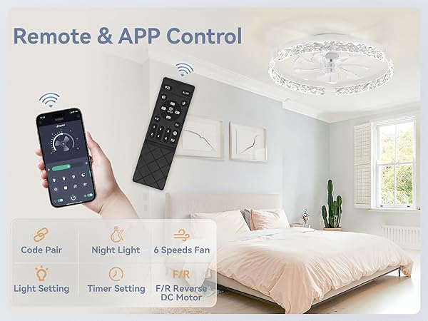 remote &amp; app control