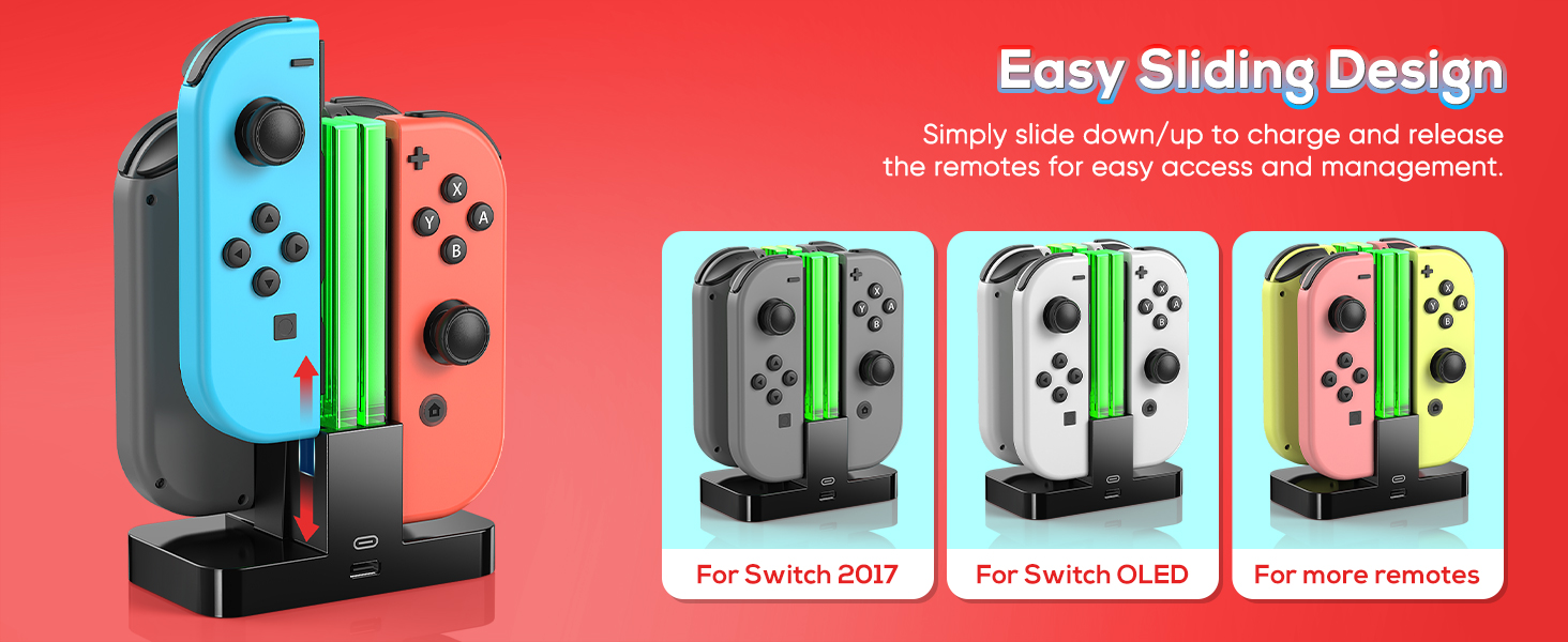 Easy Sliding Design Charger Dock